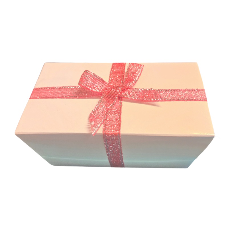 Medium White Ballotin Gift Box Pick & Mix Fondant Creams Whitakers Chocolates 500g